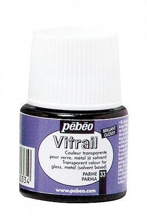 VITRAIL - nevypalovací barva na sklo (Pébéo) 45ml - Parma