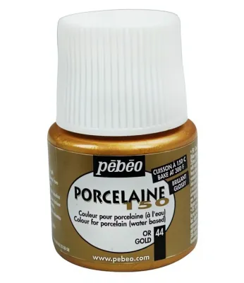 č.32 - Porcelain 150 č.44 (Pébéo) - 45ml  zlatá