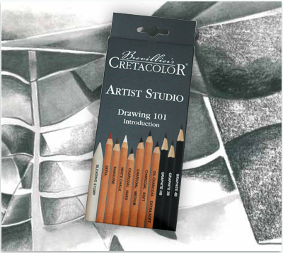 Sada základních potřeb pro kresbu (Cretacolor)