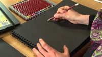 Black Book (Derwent) - 40 listů 30x30cm kroužkovou vazbou