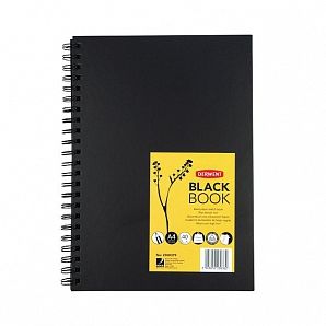 Black Book (Derwent) - 40 listů A4 kroužkovou vazbou