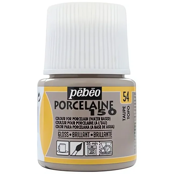 č.52 - Porcelain 150 č.54 (Pébéo) - 45ml šedobéžová