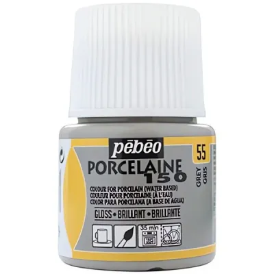 č.53 - Porcelain 150 č.55 (Pébéo) - 45ml  šedá
