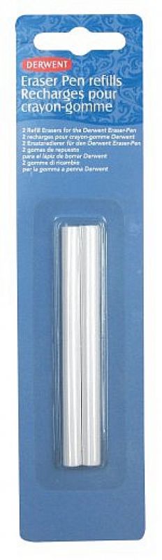 Eraser pen - gumovací pero (Derwent) náhradní náplně 2 kusy