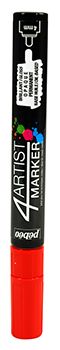 Olejový fix 4Artist Marker (Pébéo) - hrot 4 mm červená
