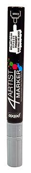 Olejový fix 4Artist Marker (Pébéo) - hrot 4 mm šedá