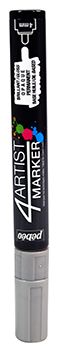 Olejový fix 4Artist Marker (Pébéo) - hrot 4 mm stříbrná