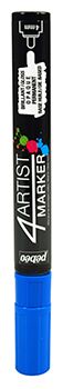 Olejový fix 4Artist Marker (Pébéo) - hrot 4 mm tmavě modrá