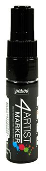 Olejový fix 4Artist Marker (Pébéo) - hrot 8 mm černá