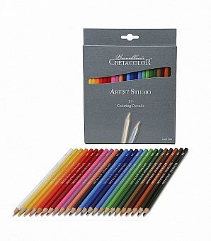 Sada barevných tužek Artist Studio (Cretacolor) - 24ks