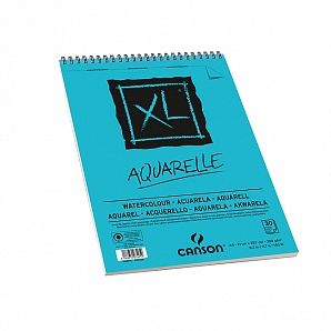 Umělecký blok XL Aqarelle Canson - (300g) kroužková vazba - varianty