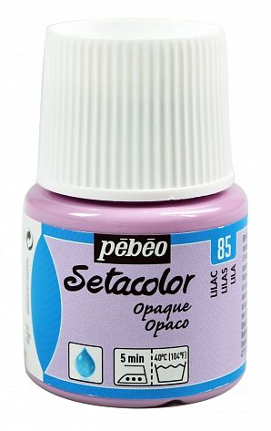 Barva na textil krycí SETACOLOR Opague (Pébéo) 45ml - Lilac