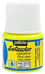 Barva na textil SETACOLOR (Pébéo) 45ml - fluorescentní žlutá