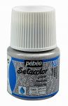 Barva na textil SETACOLOR (Pébéo) 45ml - Glitter silver 