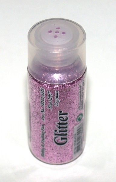 Glitter sypký 15g - růžový