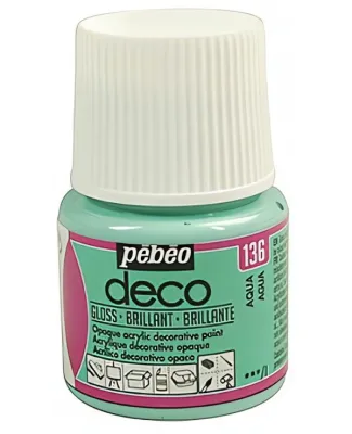 P.BO Déco lesklé 45 ml (Pébéo) - Aqua