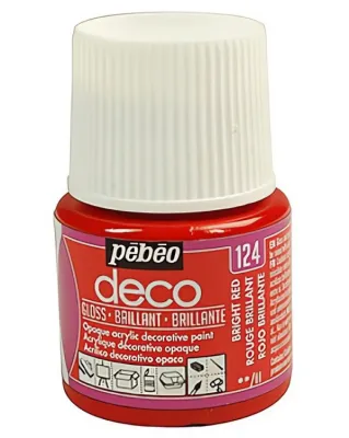 P.BO Déco lesklé 45 ml (Pébéo) - Bright Red