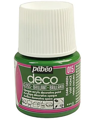 P.BO Déco lesklé 45 ml (Pébéo) - Dark green