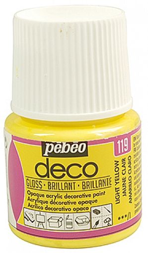 P.BO Déco lesklé 45 ml (Pébéo) - Light Yellow