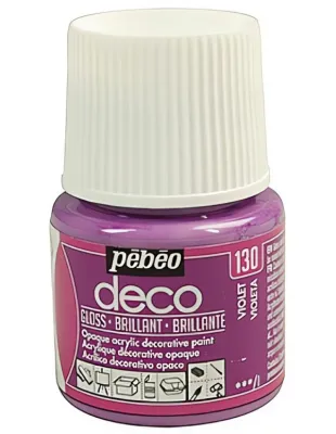 P.BO Déco lesklé 45 ml (Pébéo) - Violet