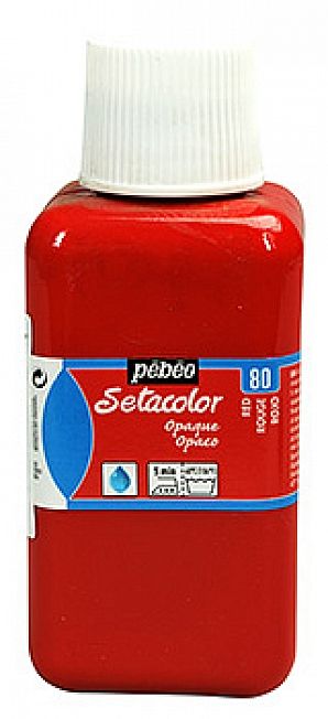 SETACOLOR opaque - krycí barvy na textil (Pébéo) 250ml - 80 Red