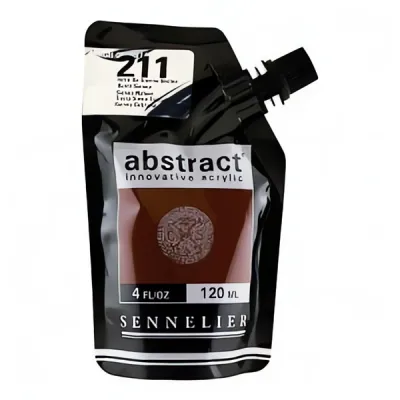 Abstract - Sennelier 120 ml, Burnt Sienna, 211 