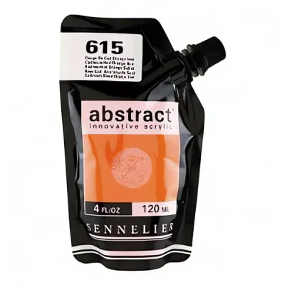 Abstract - Sennelier 120 ml, Cad.Red Orange Hue, 615 