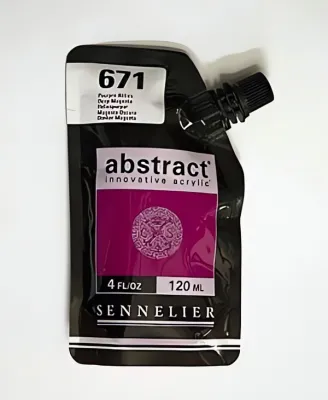 Abstract - Sennelier 120 ml, Deep Magenta, 671 