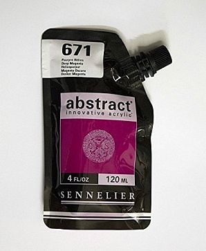 Abstract - Sennelier 120 ml, Deep Magenta, 671