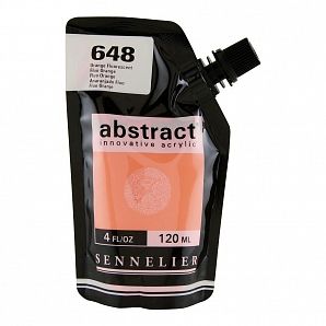 Abstract - Sennelier 120 ml, Fluo Orange, 648