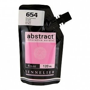 Abstract - Sennelier 120 ml, Fluo Pink, 654