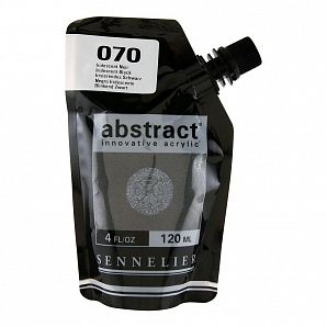 Abstract - Sennelier 120 ml, Iridescent Black, 070