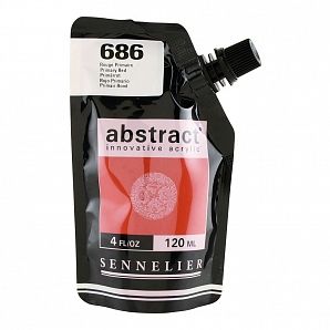Abstract - Sennelier 120 ml, Primary Red, 686