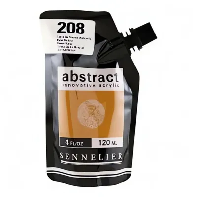 Abstract - Sennelier 120 ml, Raw Sienna, 208 