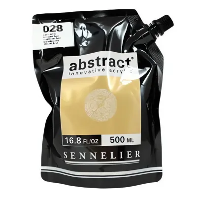 Abstract - Sennelier 500 ml, 028 Iridescent gold 