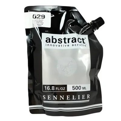 Abstract - Sennelier 500 ml, 029 Iridescent silver 