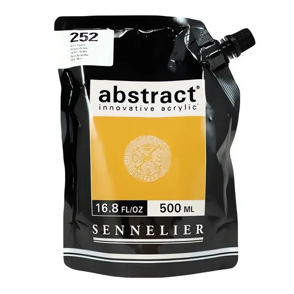 Abstract - Sennelier 500 ml, 252 Yellow ochre