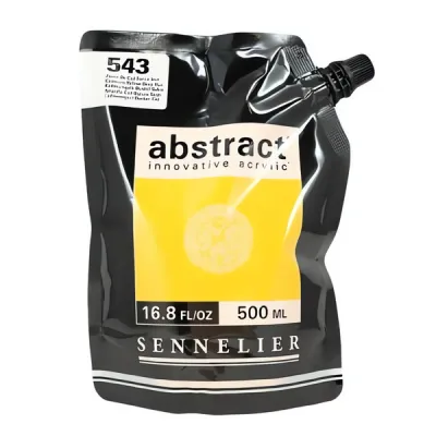 Abstract - Sennelier 500 ml, 543 Cadmium yellow deep hue 