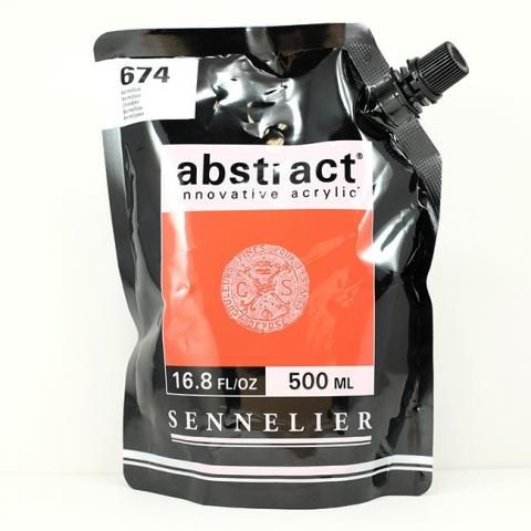 Abstract - Sennelier 500 ml, 674 Vermilion