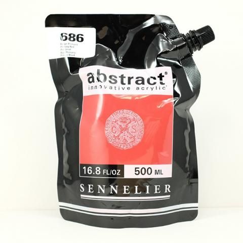 Abstract - Sennelier 500 ml, 686 Primary red
