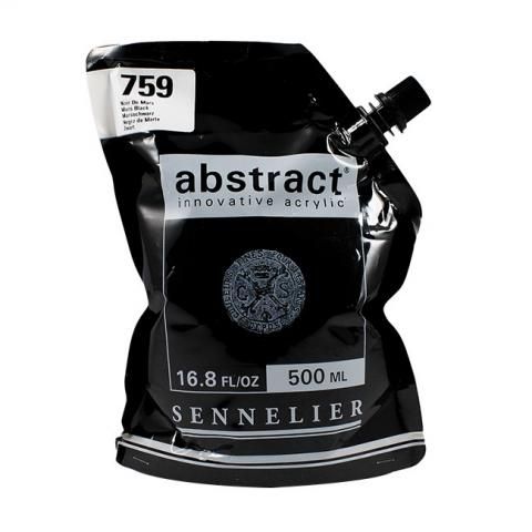 Abstract - Sennelier 500 ml, 759 Mars black