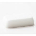 Bílá netransparentní mýdlová hmota - 1kg 