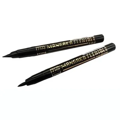 Mangaka Flexible, Fine Black