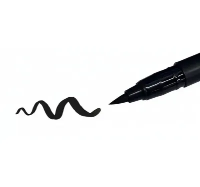 Pigma - profesionální "štětec", MB Medium Brush - černý 