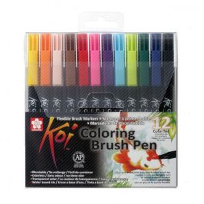 Sada Koi Coloring Brush - 12ks