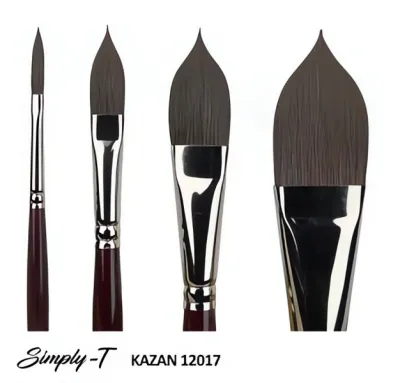 Štetec T-brush 12017 Kazan - kočičí jazýček  | Simply-T - Kazan Cat´s 1/8, Simply-T - Kazan Cat´s 3/8, Simply-T - Kazan Cat´s 5/8, Simply-T - Kazan Cat´s 1