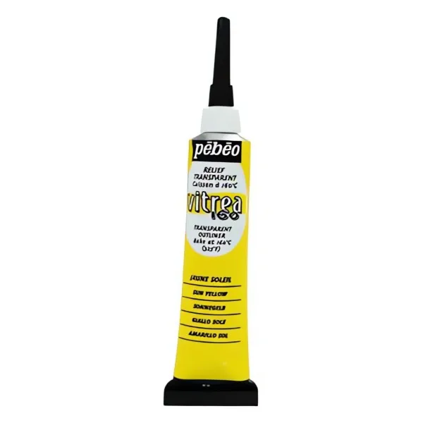 Kontura na sklo VITREA 160 č.60 (Pébéo) - 20ml žlutá Slunce Pebeo