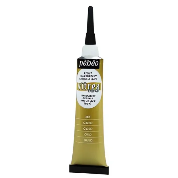 Kontura na sklo VITREA 160 č.68 (Pébéo) - 20ml zlatá Pebeo