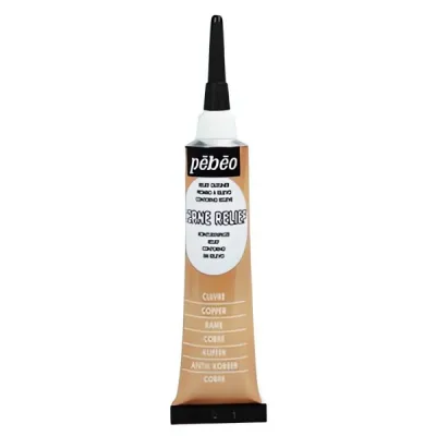 Kontura CERNE RELIEF č.480 (Pébéo) - 20ml měděná Pebeo Kontura CERNE RELIEF č.480 (Pébéo) - 20ml měděná Pebeo