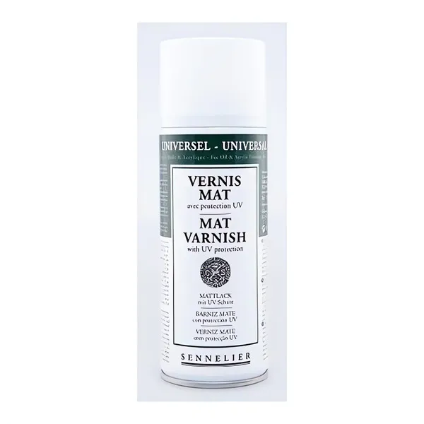 Matný lak pro olej a akryl ve spreji Sennelier - 400 ml